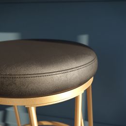 Stillmont Faux Leather Counter Stool