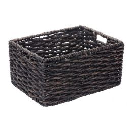 Wicker storage baskets; set of 2