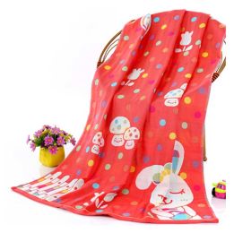 Special Towels Beach Towels Bath Towels Kids Towels; Red Rabbit